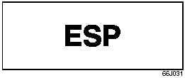 “ESP” (Electronic Stability Program) Warning Light (if equipped)