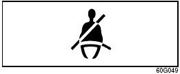 Driver’s Seat Belt Reminder Light