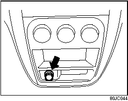 Accessory Socket (if equipped)