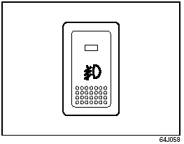 Front Fog Light Switch (if equipped)