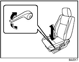 If the driver’s seat is equipped with a seat