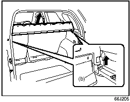 3) Lift up both ends of the cover to disengage