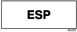 “ESP” (Electronic Stability Program) Warning Ligh