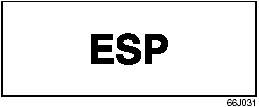 “ESP” Warning Light